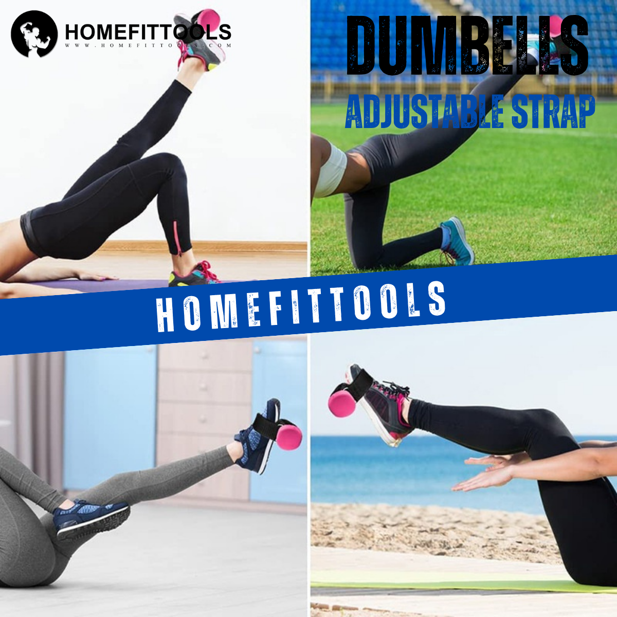 ที่รัดข้อเท้า ดัมเบลปรับได้ HOMEFITTOOLS (สินค้าไม่รวมดัมเบล)_8
